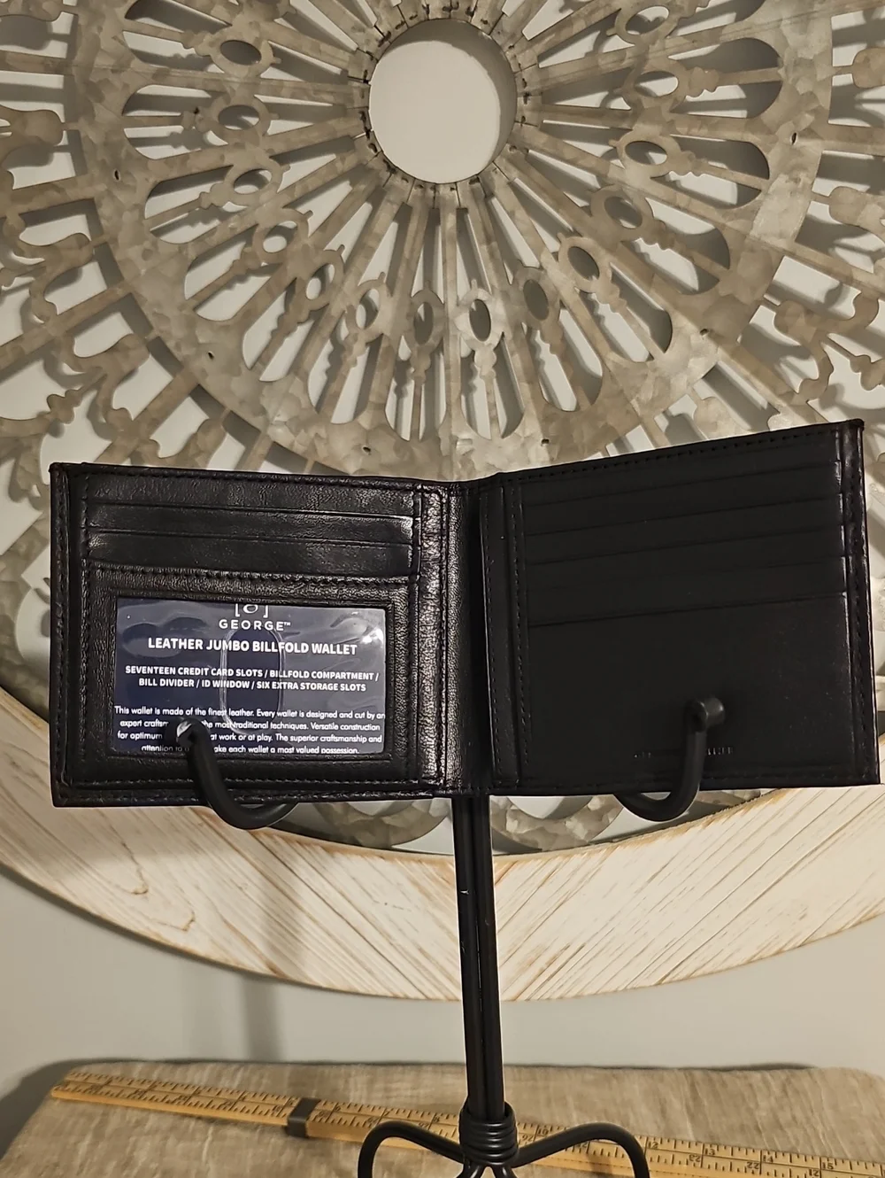 George Mens Leather Wallet